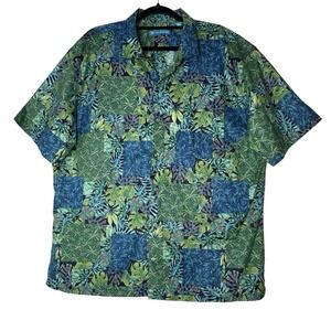 Tori Richard Shirt Mens 2XL Hawaiian Tropical Resort Aloha Camp Lounge Vacation